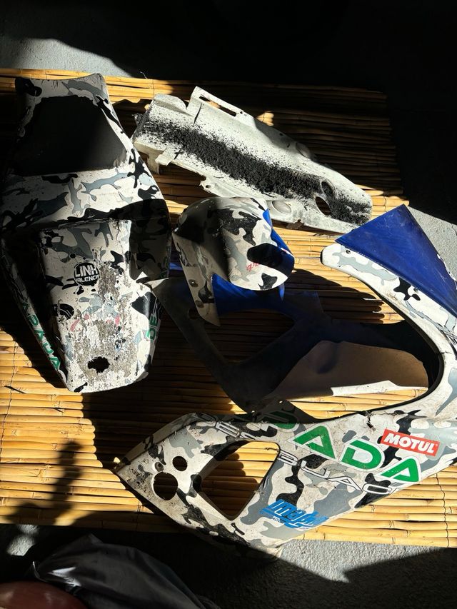 Tapas carenado Fibra Yamaha R1