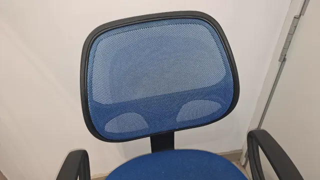Silla de escritorio azul