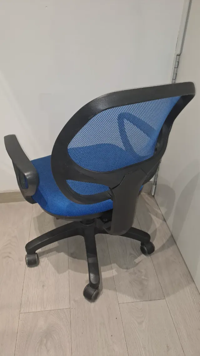 Silla de escritorio azul