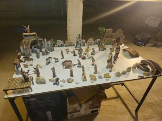 Belén de Navidad artesanal