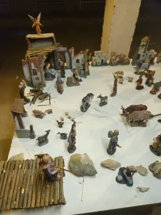 Belén de Navidad artesanal