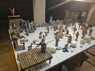 Belén de Navidad artesanal