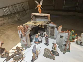 Belén de Navidad artesanal