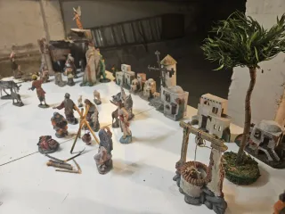 Belén de Navidad artesanal