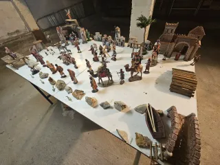 Belén de Navidad artesanal