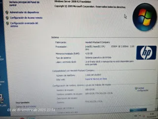 Servidor HP ProLiant ML350 G6 Funcional