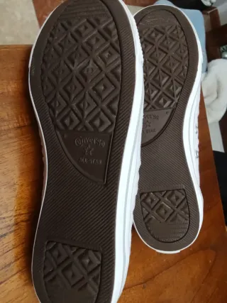 Converse manoletinas verano rosa y blanco