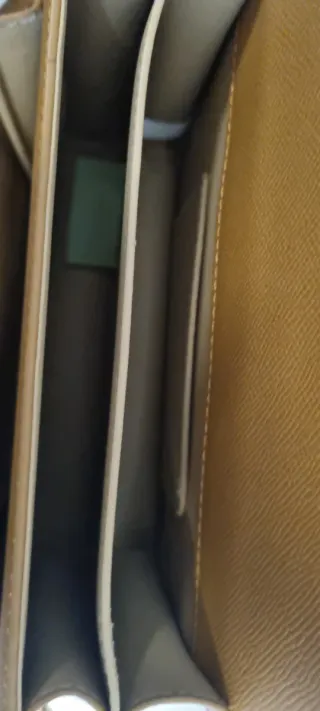 Bolso Tous bandolera beige y marrón