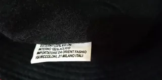 Cappellino impermeabile nero