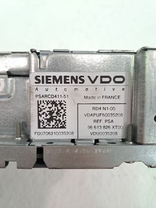 SISTEMA AUDIO / RADIO CD PEUGEOT 206 BERLINA (2)