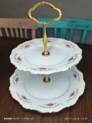 Frutero Porcelana Alemana Vintage Bavaria