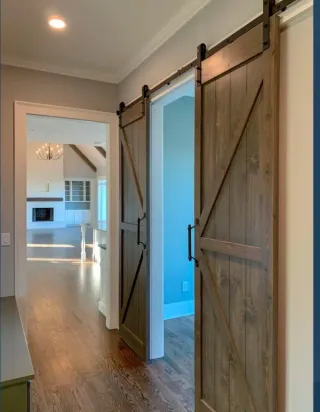 Puertas correderas rústicas