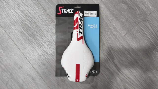 Sillín de Bicicleta S'TRACE Blanco/Negro