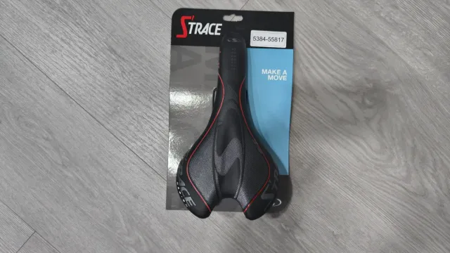 Sillín de Bicicleta S'TRACE Blanco/Negro