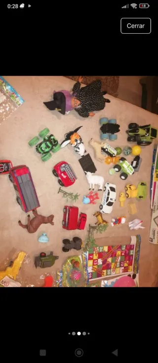 Lote de juguetes para niños