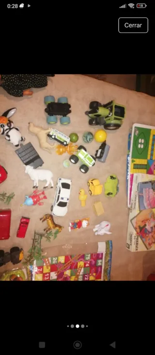 Lote de juguetes para niños