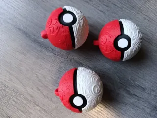 Bola Navidad Pokémon impresión 3 D.