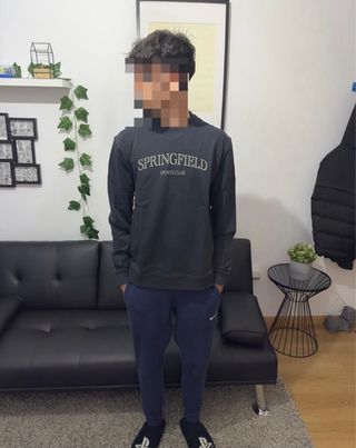 Sudadera SPRINGFIELD SportsClub nueva con etiqueta