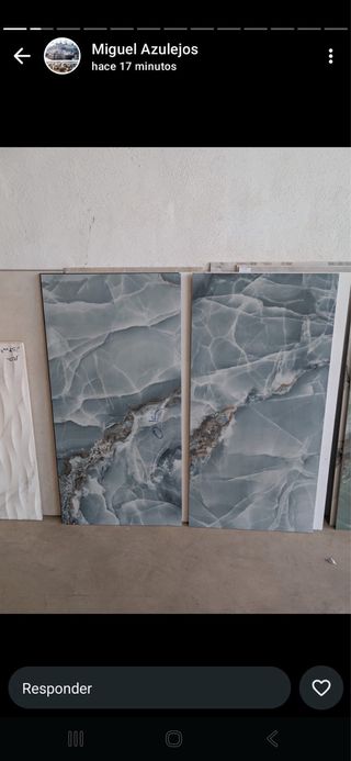 Azulejos efecto mármol gris porcelanico premera