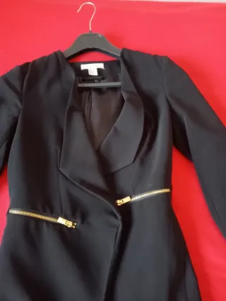 Chaqueta H&M Negra Talla S