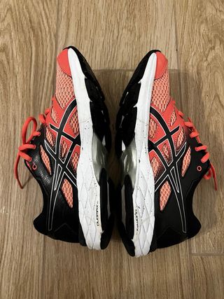 Zapatillas Asics Mujer Rosa y Negro