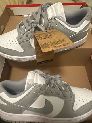 Nike Dunk Low Gris Blanco, Grey Frog