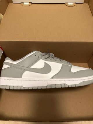Nike Dunk Low Gris Blanco, Grey Frog