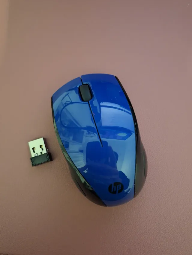 Ratón HP 220 Inalámbrico, azul