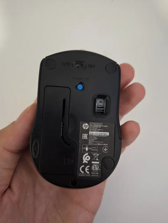 Ratón HP 220 Inalámbrico, azul