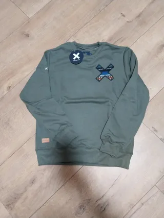 Sudadera Blue Banana Verde Talla S