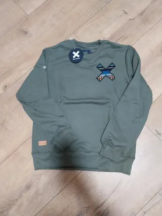 Sudadera Blue Banana Verde Talla S