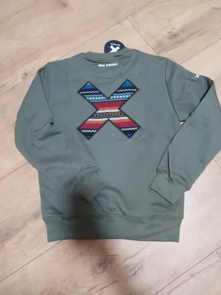 Sudadera Blue Banana Verde Talla S