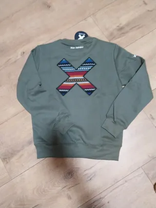 Sudadera Blue Banana Verde Talla S