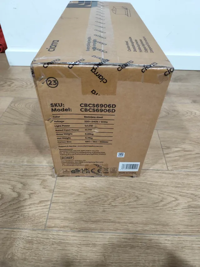 Campana extractora Ciarra CBCS6906D