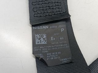 CINTURON SEGURIDAD TRASERO DERECHO NISSAN QASHQAI (J10)