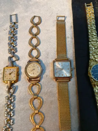 Lote 5 Relojes Mujer