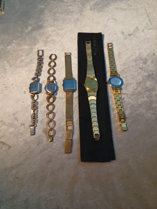 Lote 5 Relojes Mujer