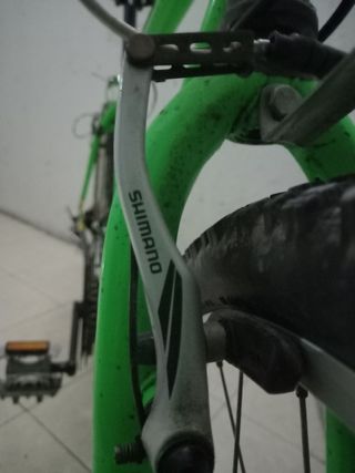 Bicicleta MTB Verde Solo en Persona Aviles