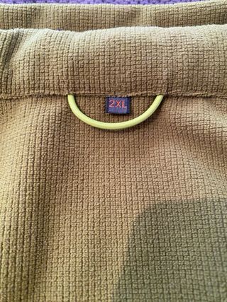 Parka Tranworld verde-amarilla