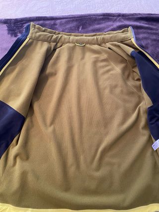 Parka Tranworld verde-amarilla