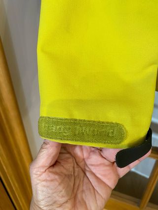 Parka Tranworld verde-amarilla