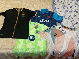Pack 5 Camisetas Fútbol