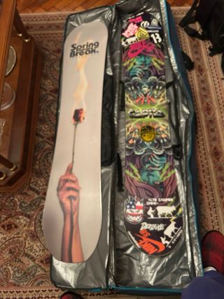 Funda Tabla Snowboard Nitro con Ruedas