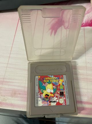Juego Game Boy Krusty's Fun House