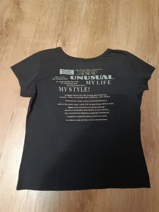 Camiseta negra mujer S 1994 Unusual My Life