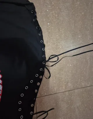 Camiseta negra mujer