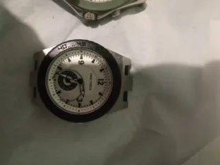 Reloj TIME FORCE Negro y Plateado