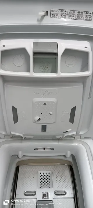 Lavadora Hoover Carga Superior 8 Kg RPM 1400