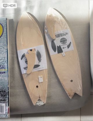 2 Revistas Wind + 2 Tablas Surf Miniatura. 15 todo
