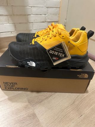 Zapatillas The North Face Gore-Tex Negras/Amarilla